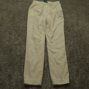 LAUREN Ralph Lauren pants 8 Wool Dress Beige Career Work office 28X30.5‎
